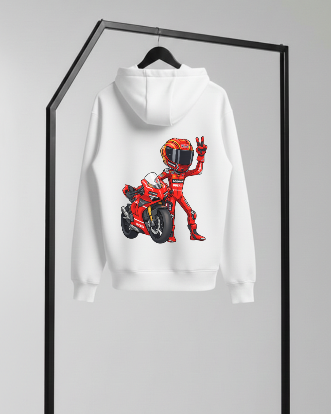 Unisex Oversized Hoodie Ducati