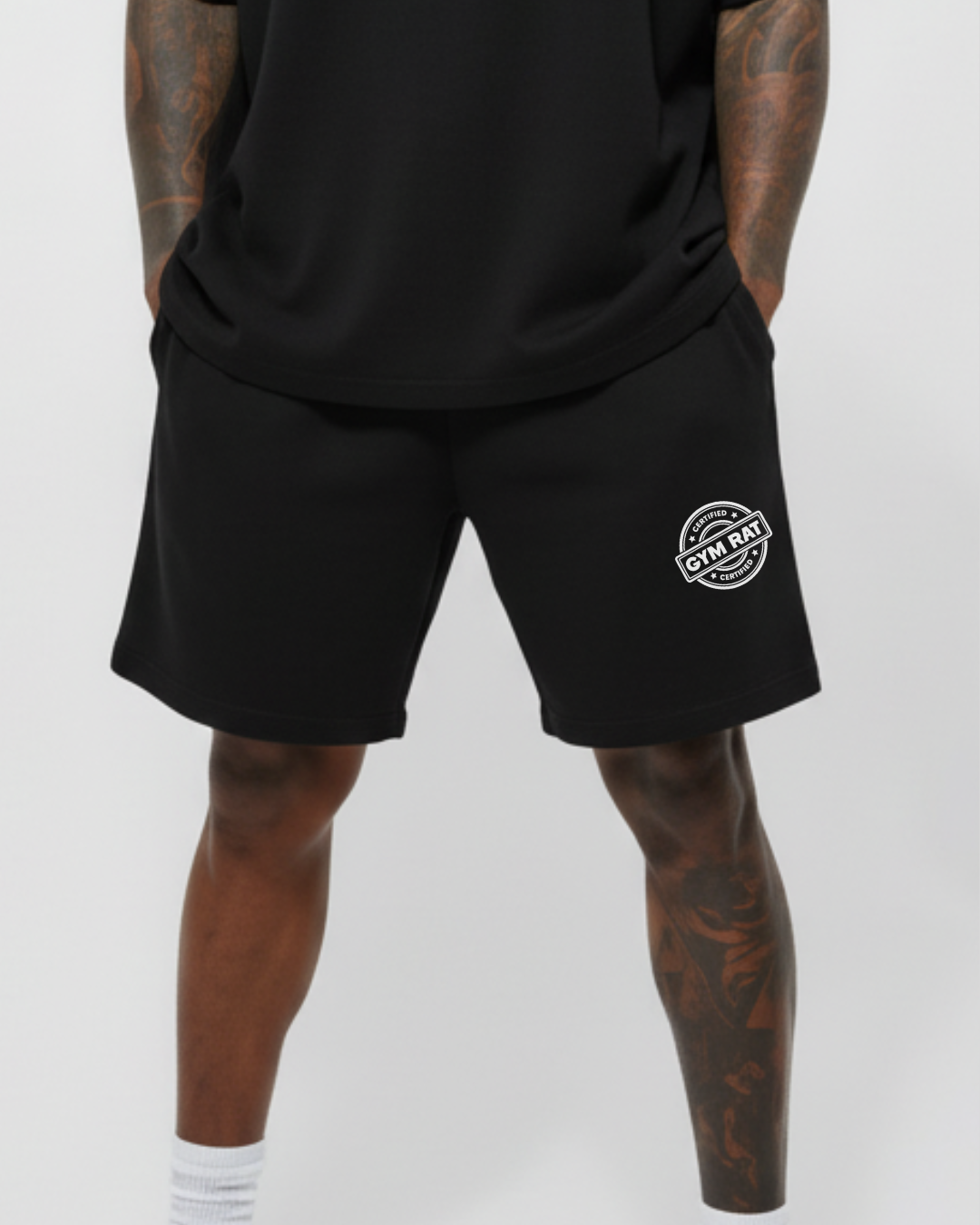 Unisex Oversized Terry T-shirt & Shorts Gym Coord Set