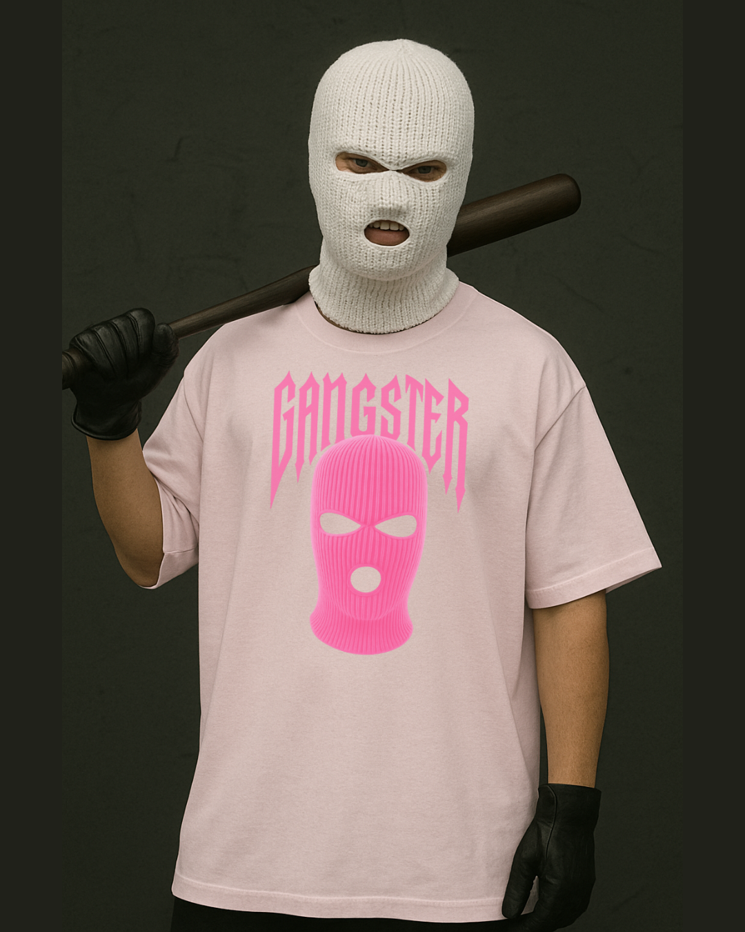 Unisex Gangster Oversized Classic T-Shirt