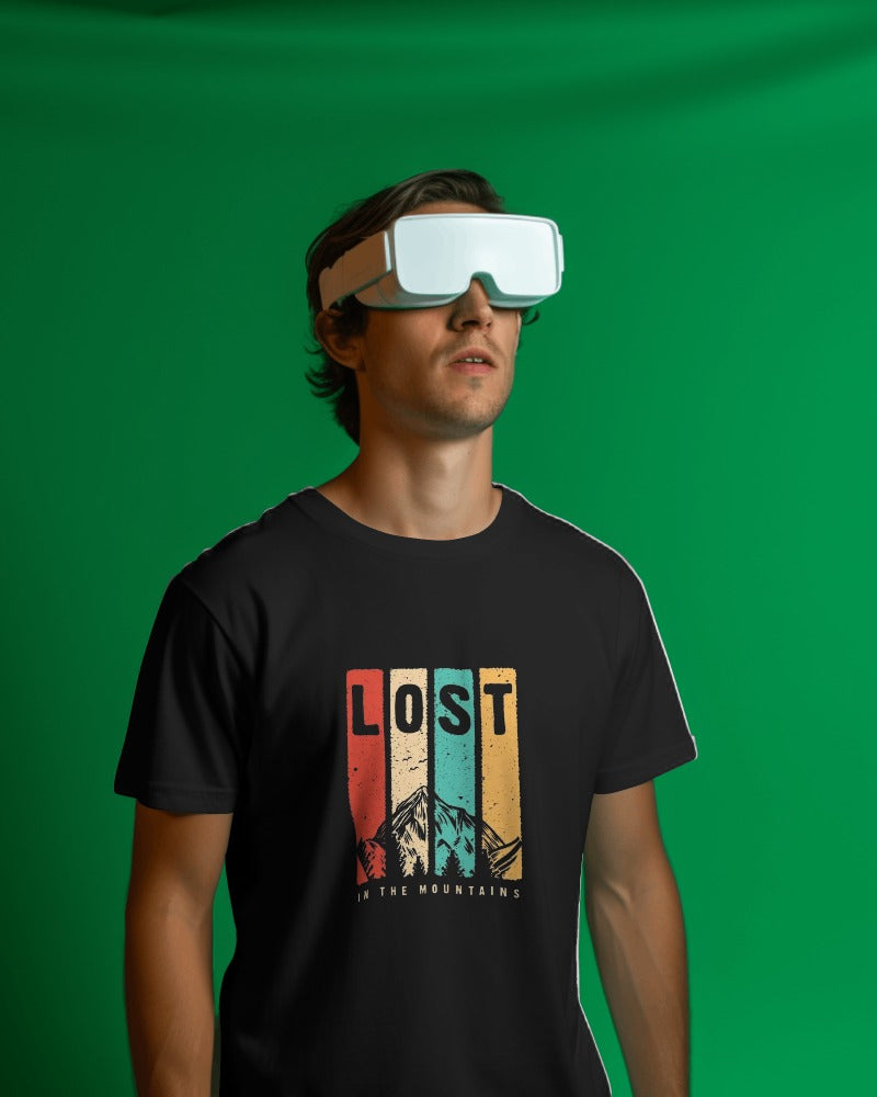 Lost In The Mountains Premium T-shirt