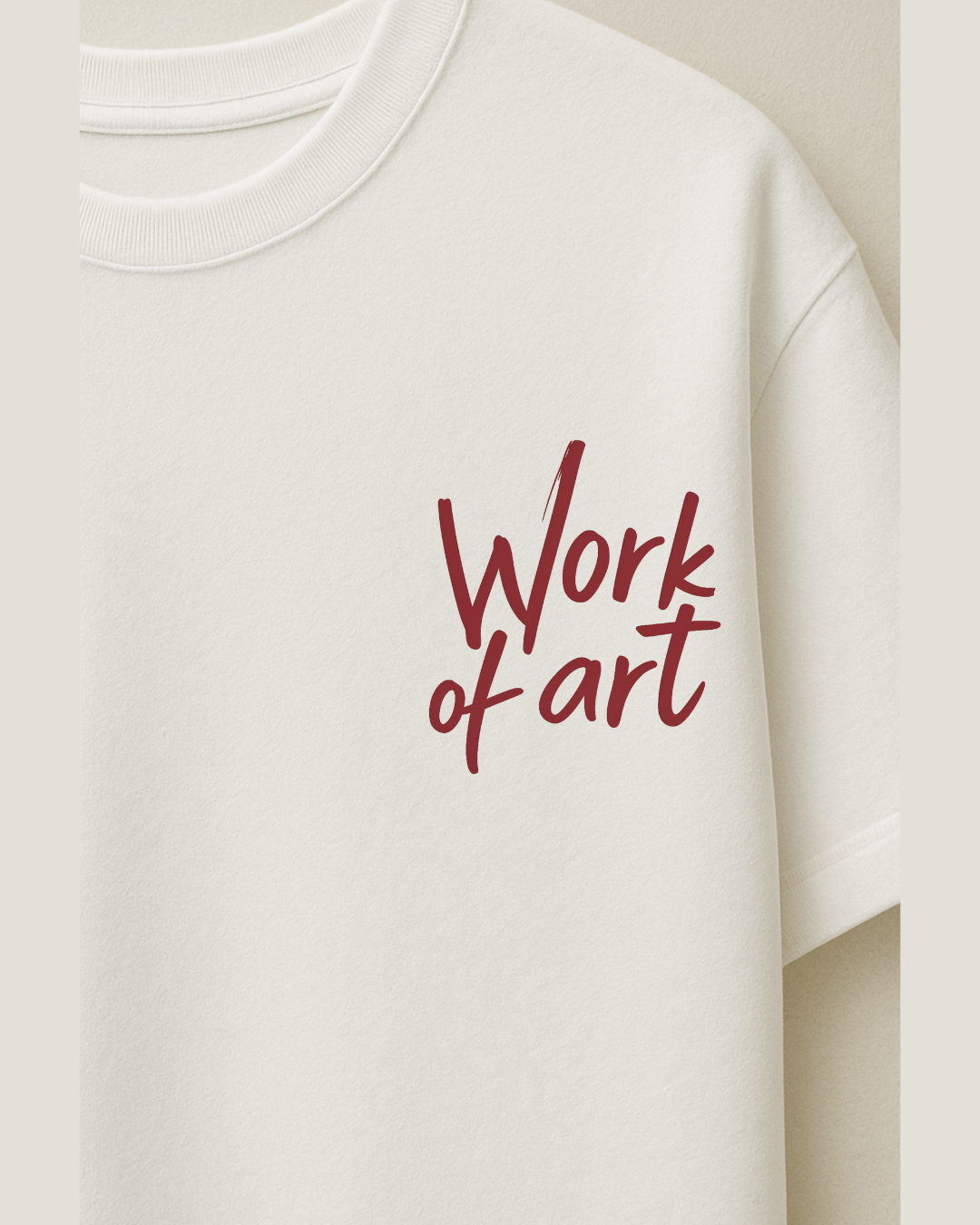Work of ART Unisex Oversized Standard T-Shirt