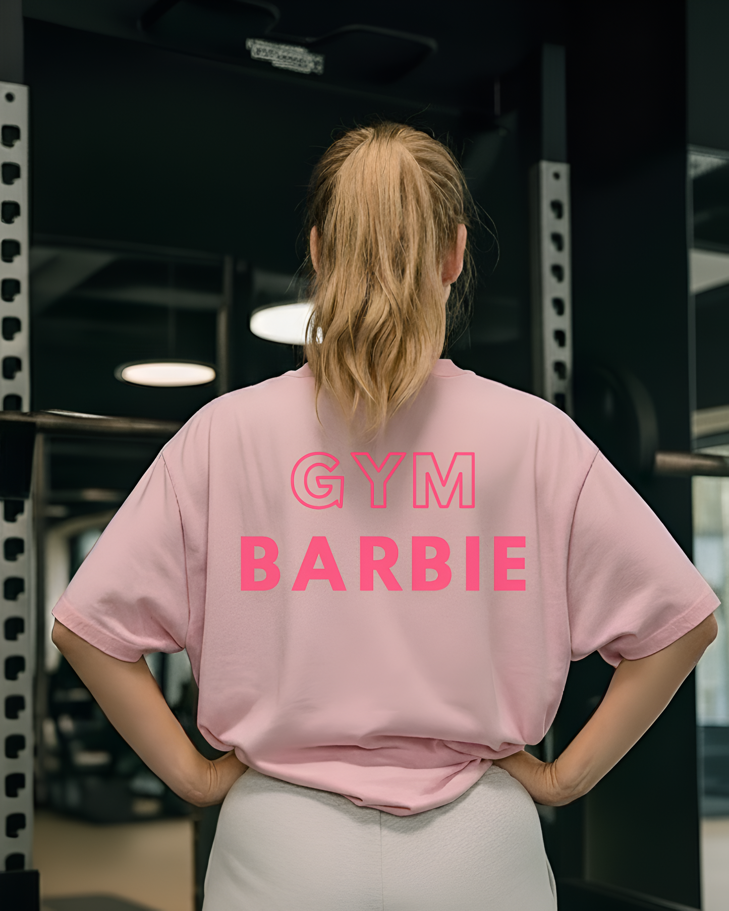 Women Gym Oversized Classic T-Shirt