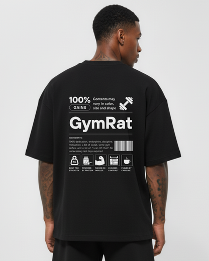 Unisex Oversized Terry T-shirt & Shorts Gym Coord Set