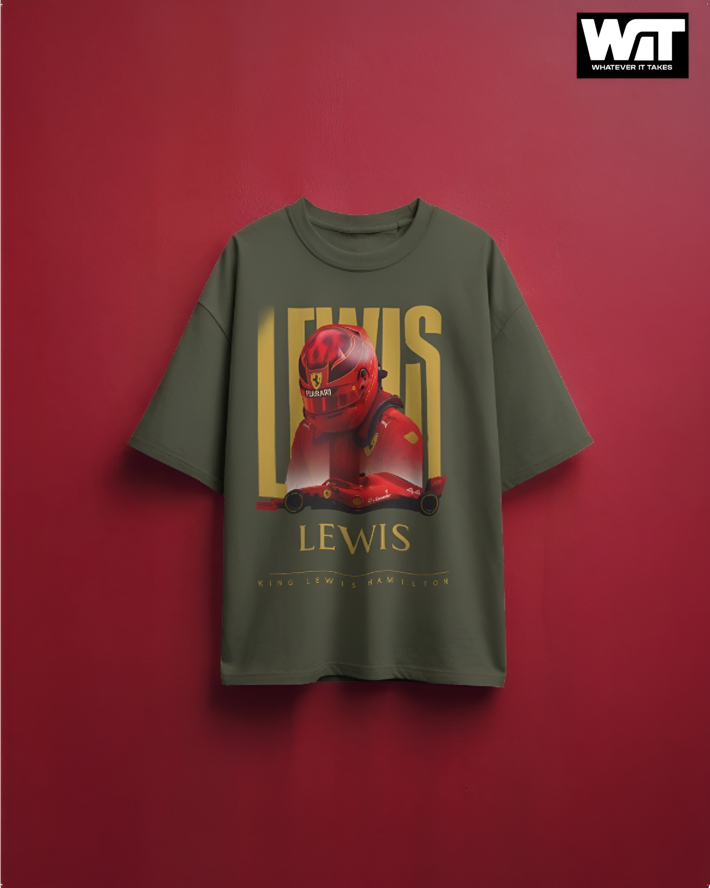 Unisex Lewis Hamilton Oversized Classic T-Shirt
