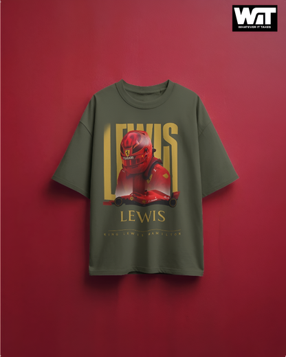 Unisex Lewis Hamilton Oversized Classic T-Shirt