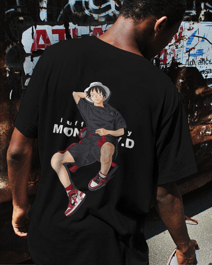 Black Luffy Oversize T-Shirt.