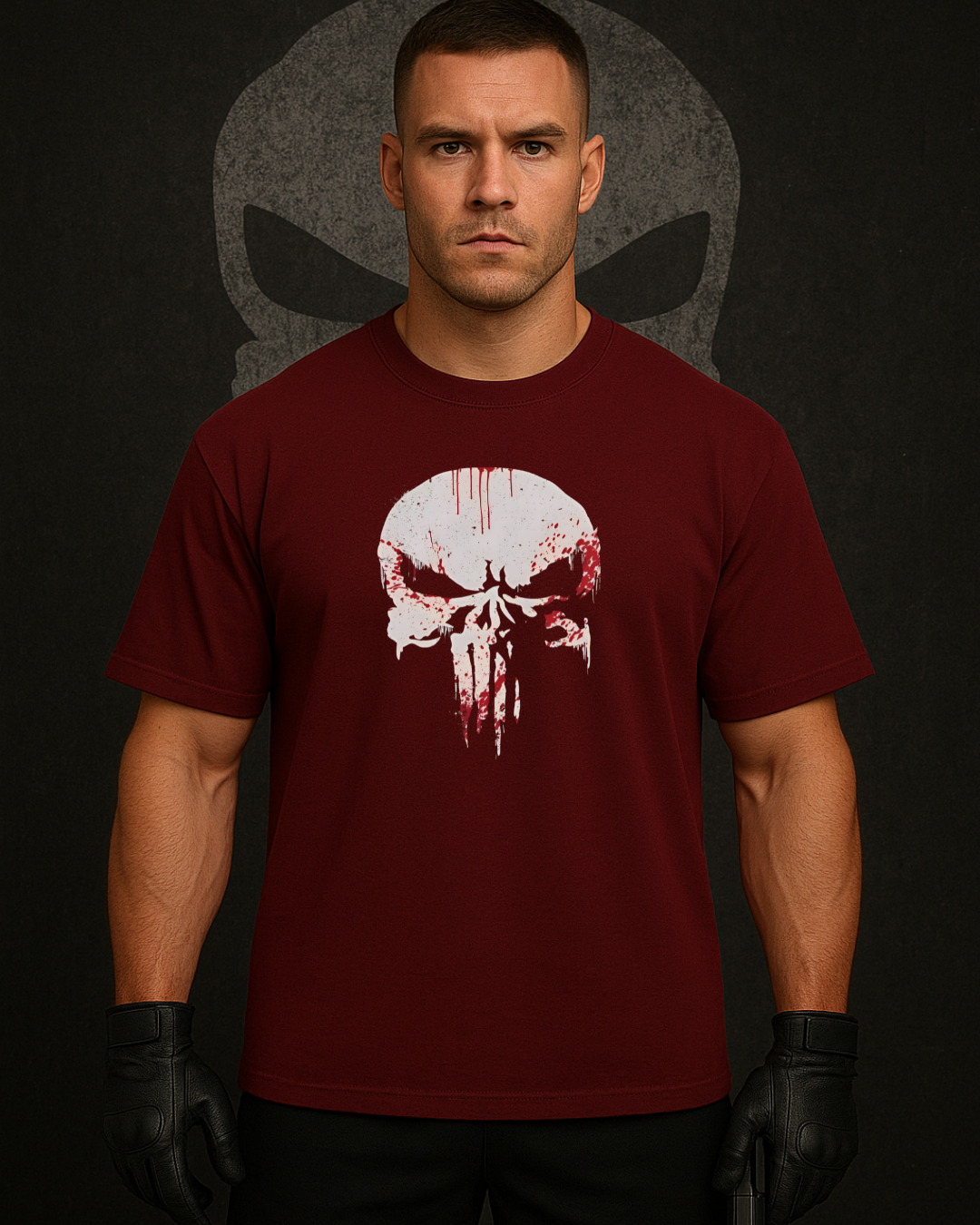 PUNISHER Unisex Oversized Classic T-Shirt