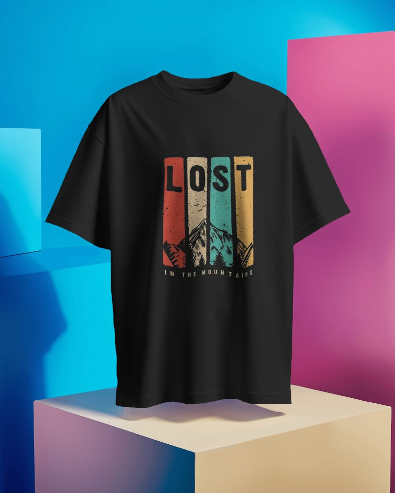 Lost In The Mountains Premium T-shirt