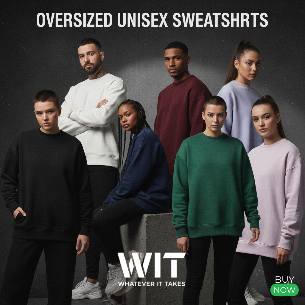 Unisex Oversized Sweatshirt