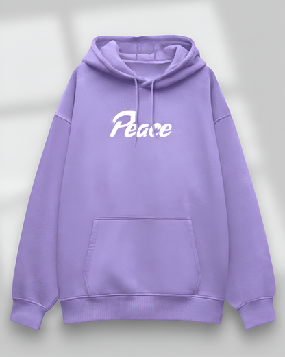 Unisex Oversized Peace Hoodie