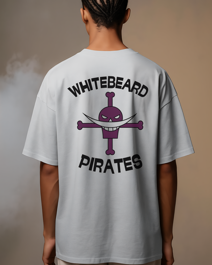 White Beard Pirates Unisex Oversized T-Shirt