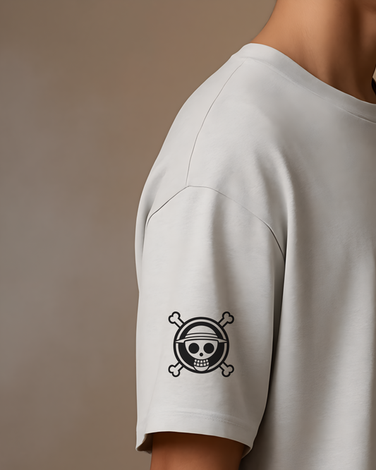 White Beard Pirates Unisex Oversized T-Shirt