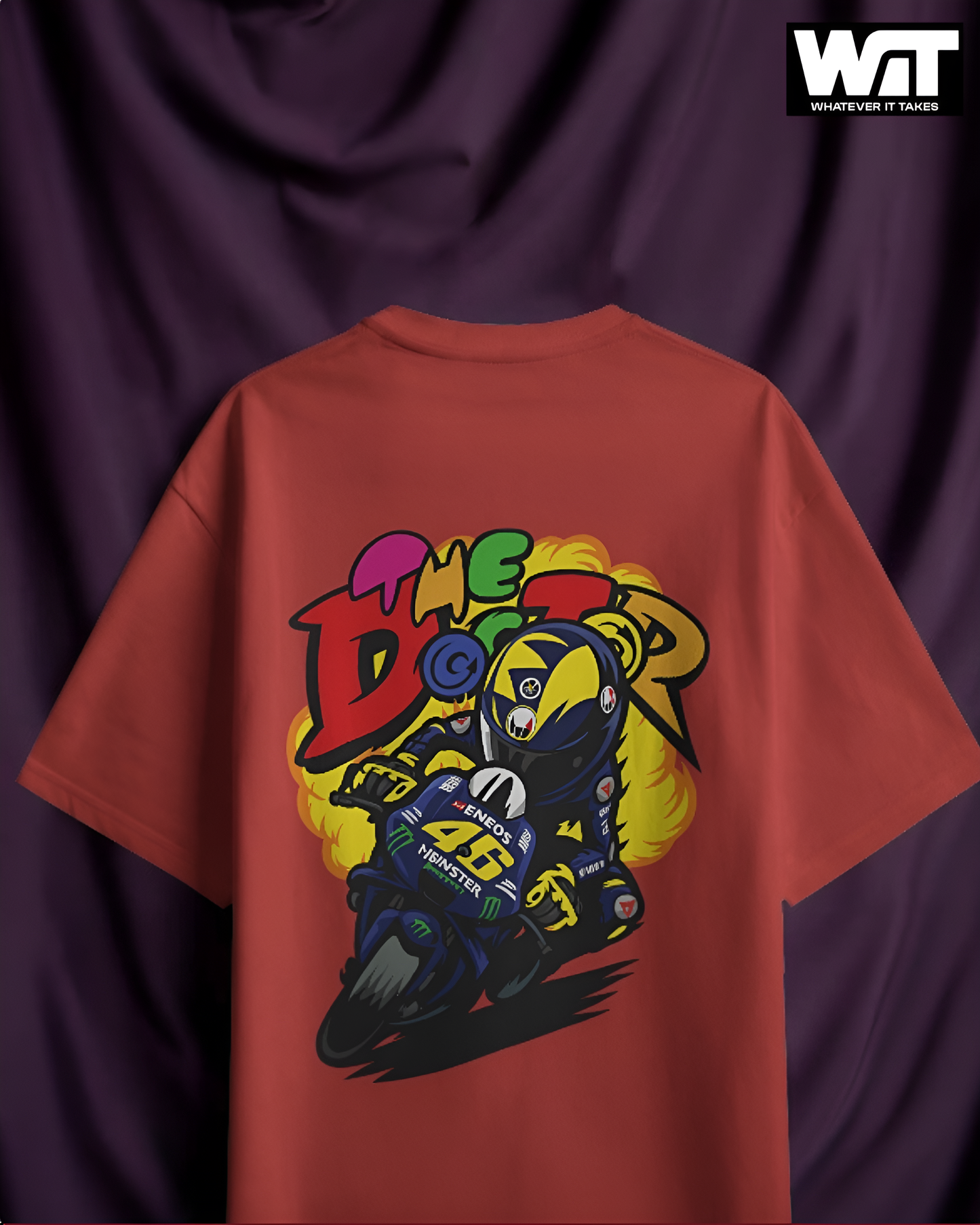 Unisex Valentino Rossi 46 Oversized Classic T-Shirt