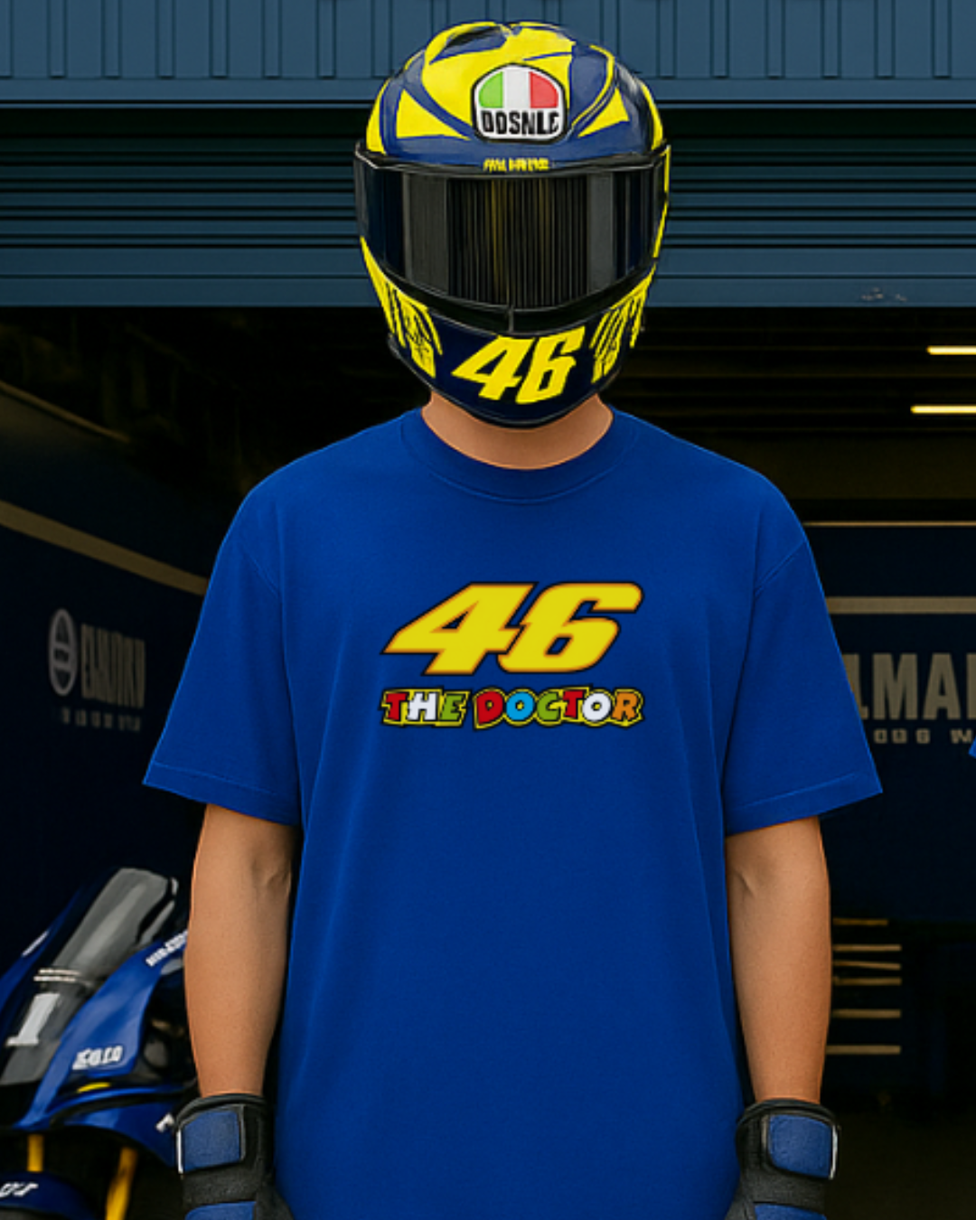 Unisex Valentino Rossi 46 Oversized Classic T-Shirt