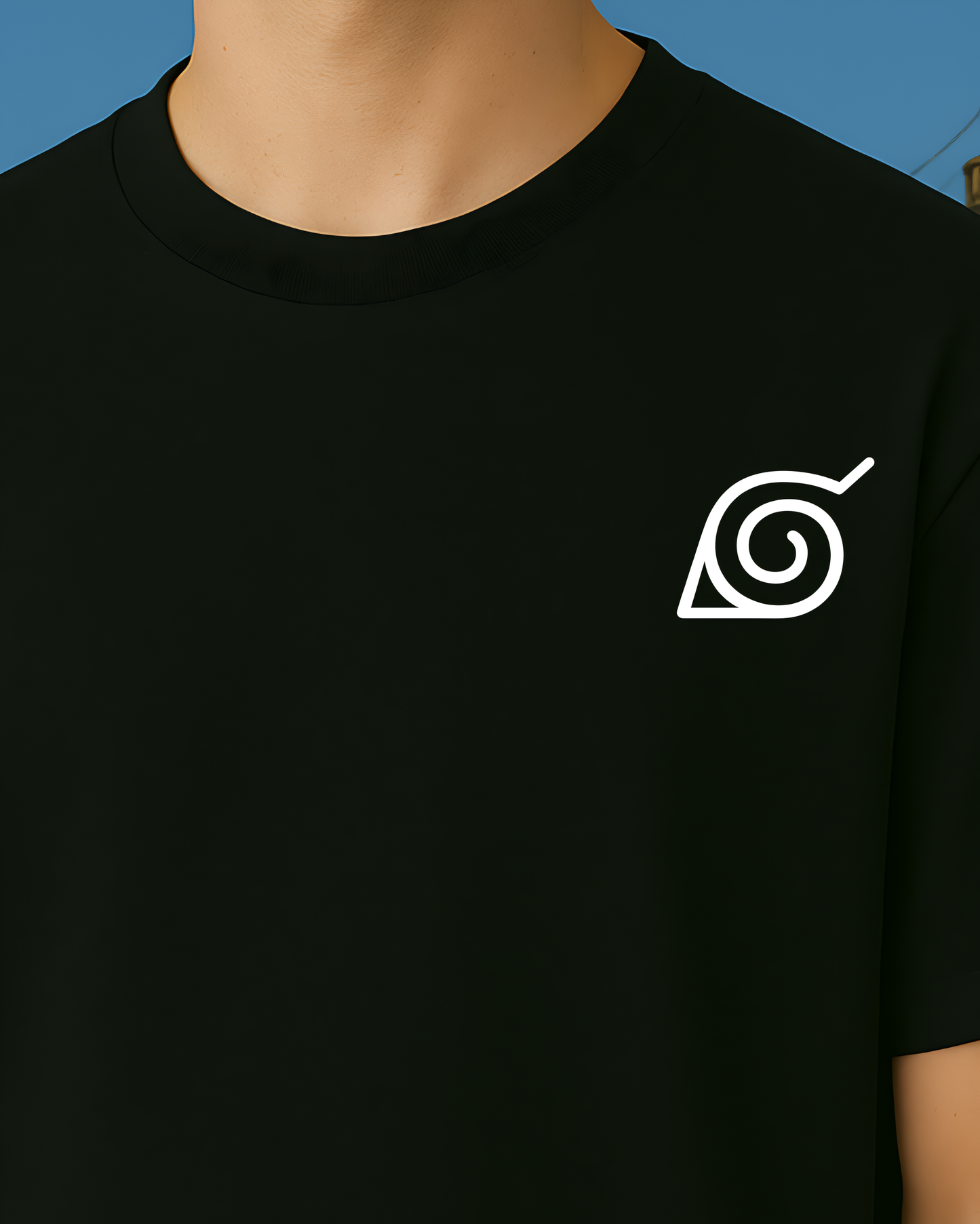 Sasuke / Naruto Unisex Oversized  T-Shirt