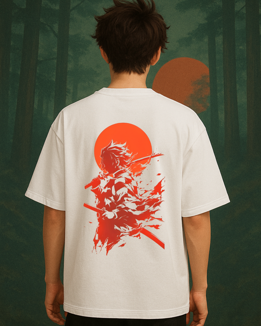 Demon Slayer Unisex Oversized Classic T-Shirt