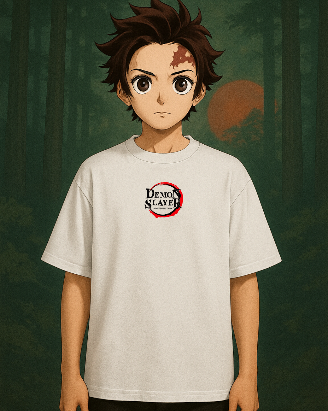 Demon Slayer Unisex Oversized Classic T-Shirt