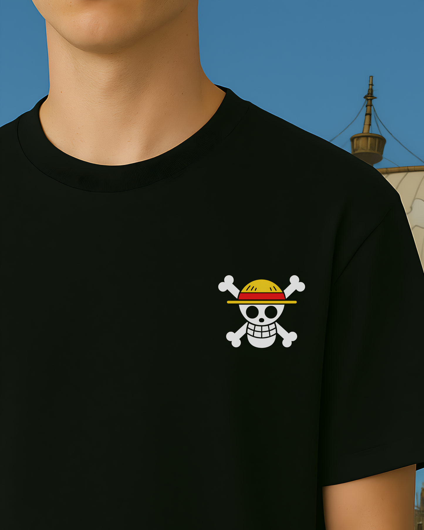 Wanted Luffy Oversized T-Shirt