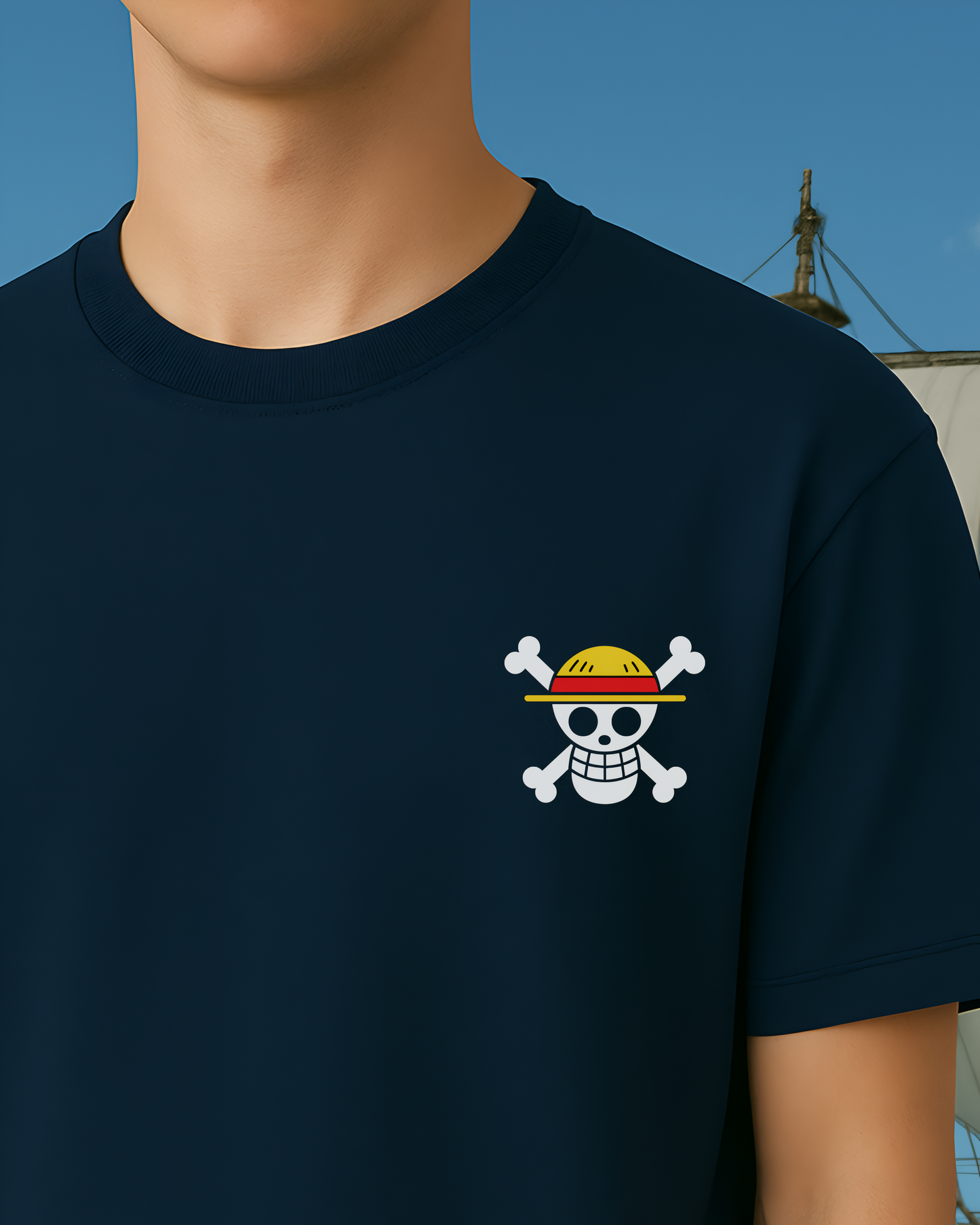 Wanted Luffy Oversized T-Shirt